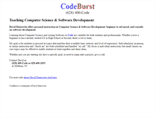 Tablet Screenshot of codeburst.com